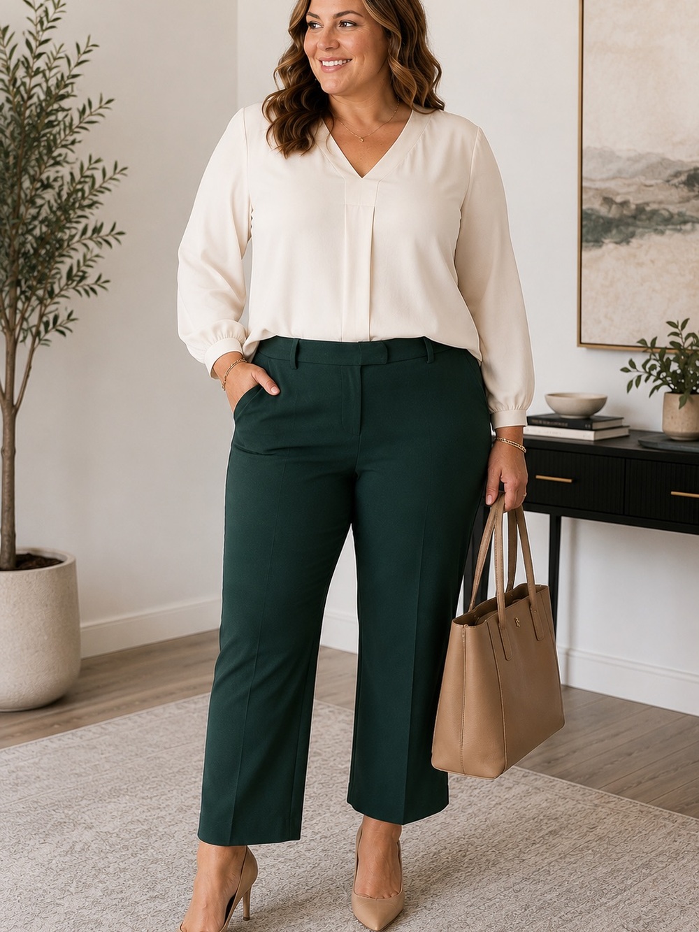 💚 Hilary Radley Pull-On Dress Pants – NWT Size 14